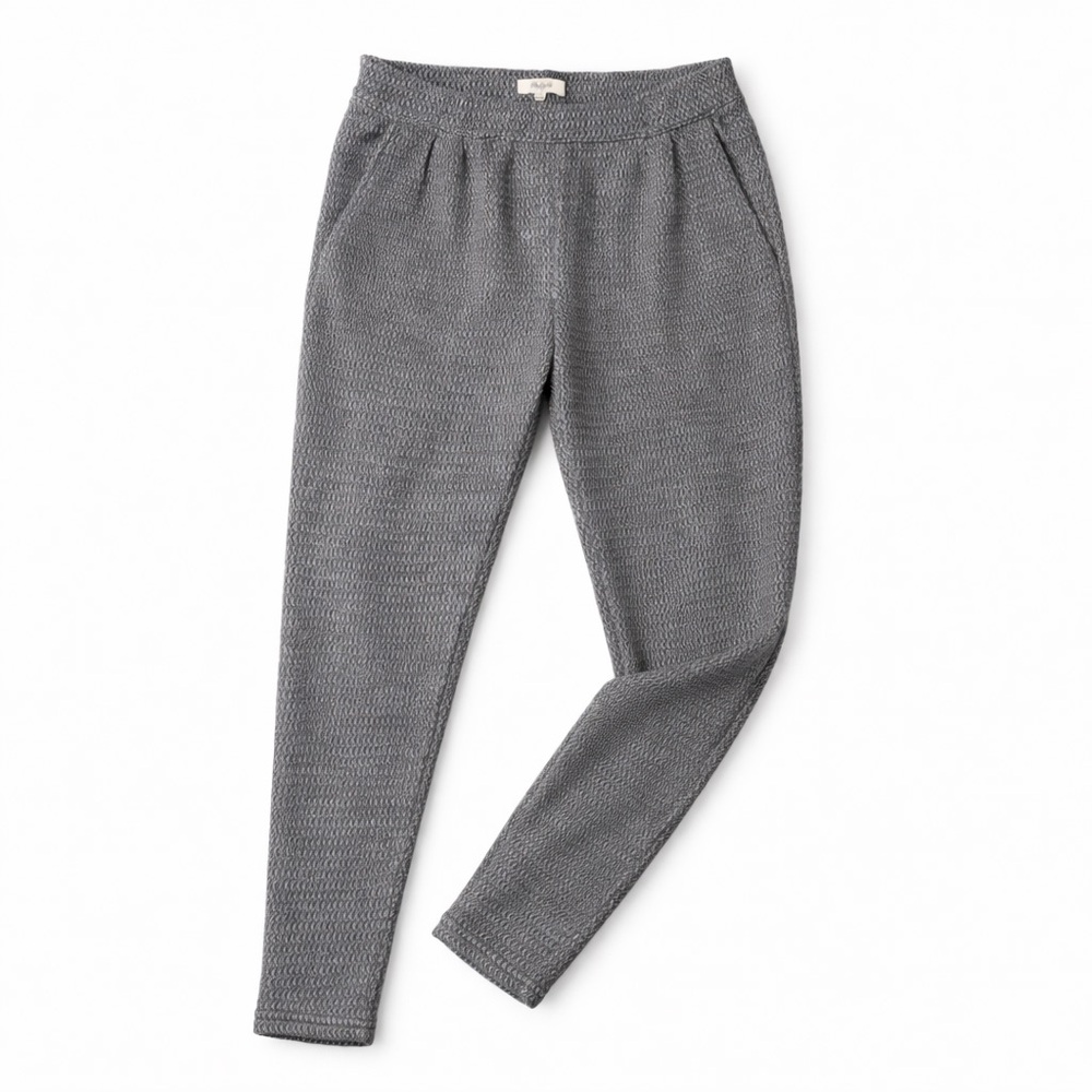 Madewell Heathered Gray Knit Joggers